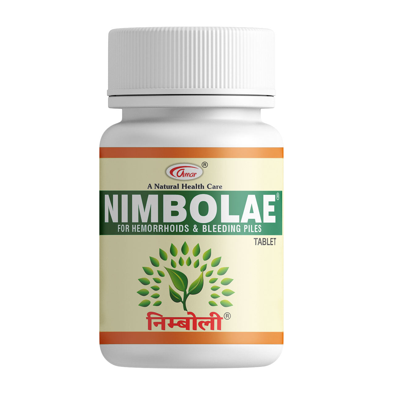 Nimbolae Piles Tablets - 60 Tablet Bleeding, Burning & Pain Relief From Constipation