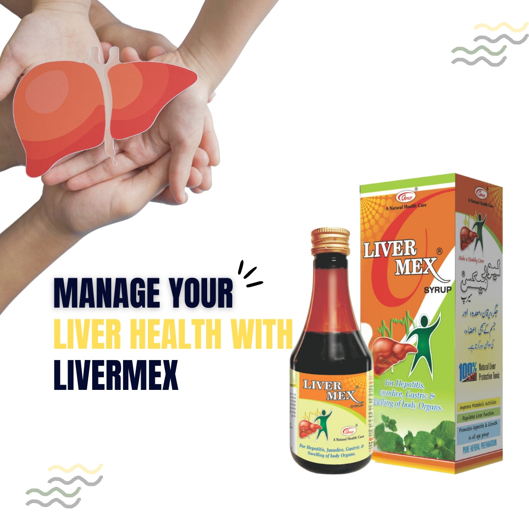 Livermex Syrup for fatty liver (Pack of 4)