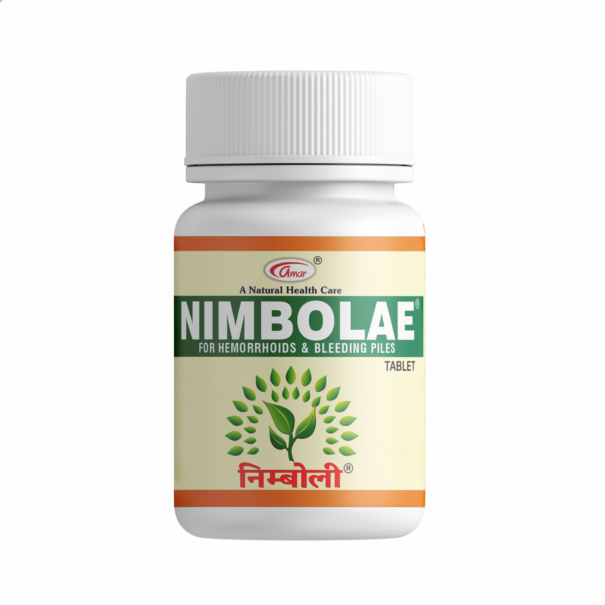 Nimbolae Piles Tablets - 60 Tablet Bleeding, Burning & Pain Relief From Constipation