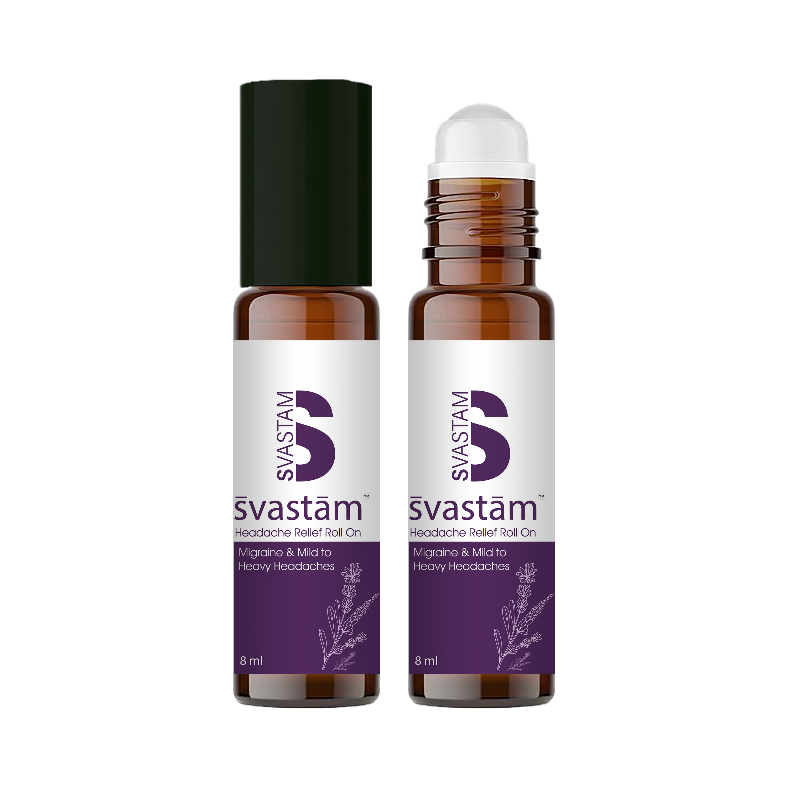 Svastam Headache Roll On